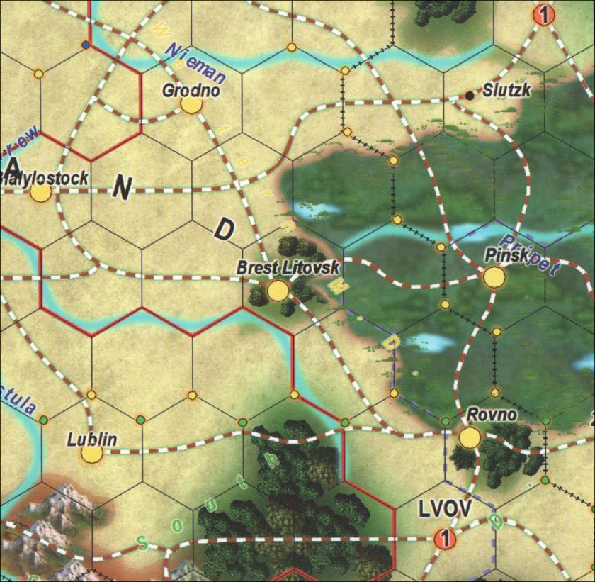 Blocks in the East - Confusing Map Lines and Text