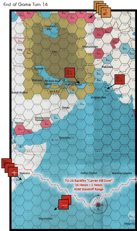 Gulf Strike Board Game