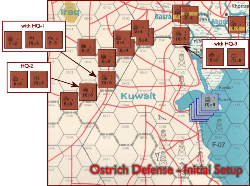 Gulf Strike Board Game