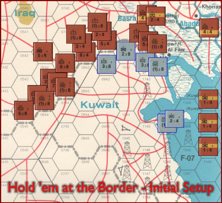 Gulf Strike Board Game