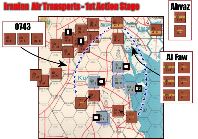 Gulf Strike Board Game