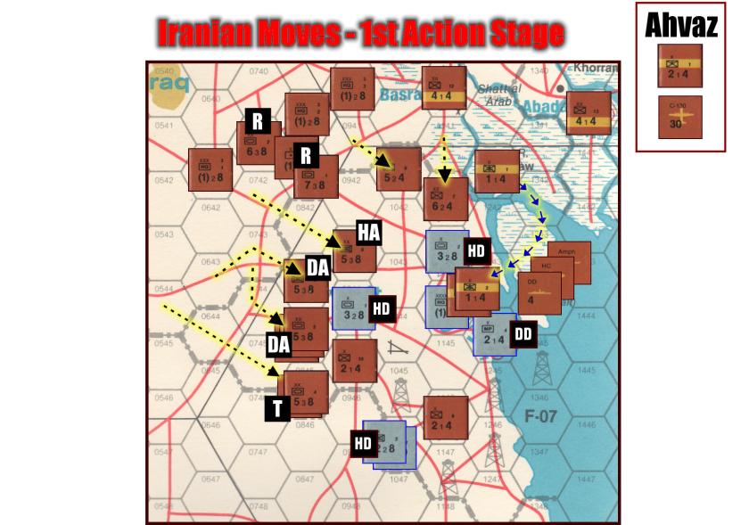 Gulf Strike Board Game