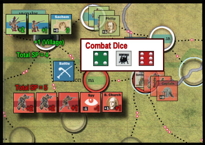 King Philip's War Board Game