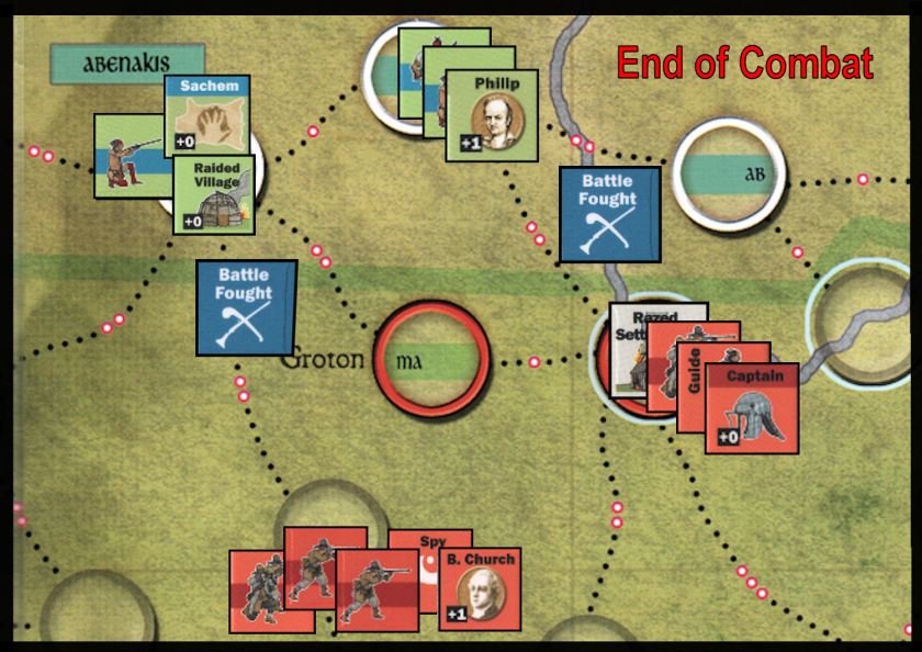 King Philip's War Board Game