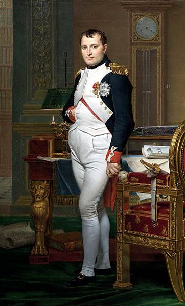 Napoleon standing