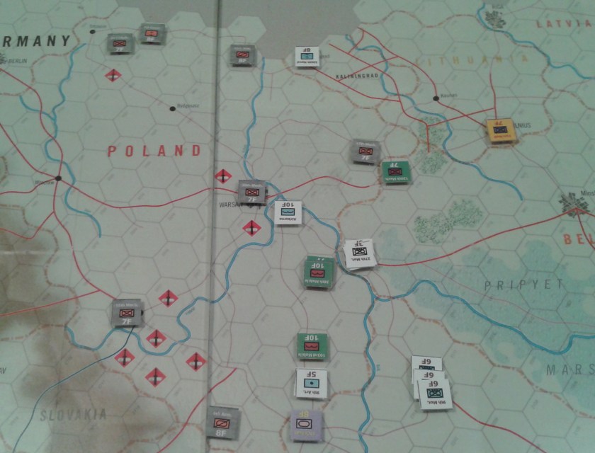 End of russian half of turn