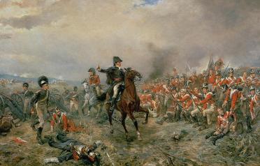 The-Duke-of-Wellington-at-Waterloo1